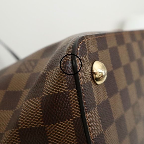 ❌SOLD❌Louis Vuitton Damier Ebene Jersey Magnolia Tote - Picture 8 of 16